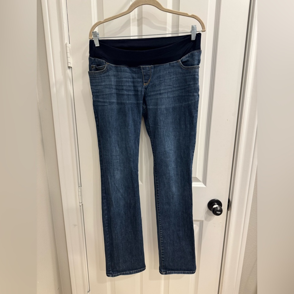 Straight Leg Maternity Jeans